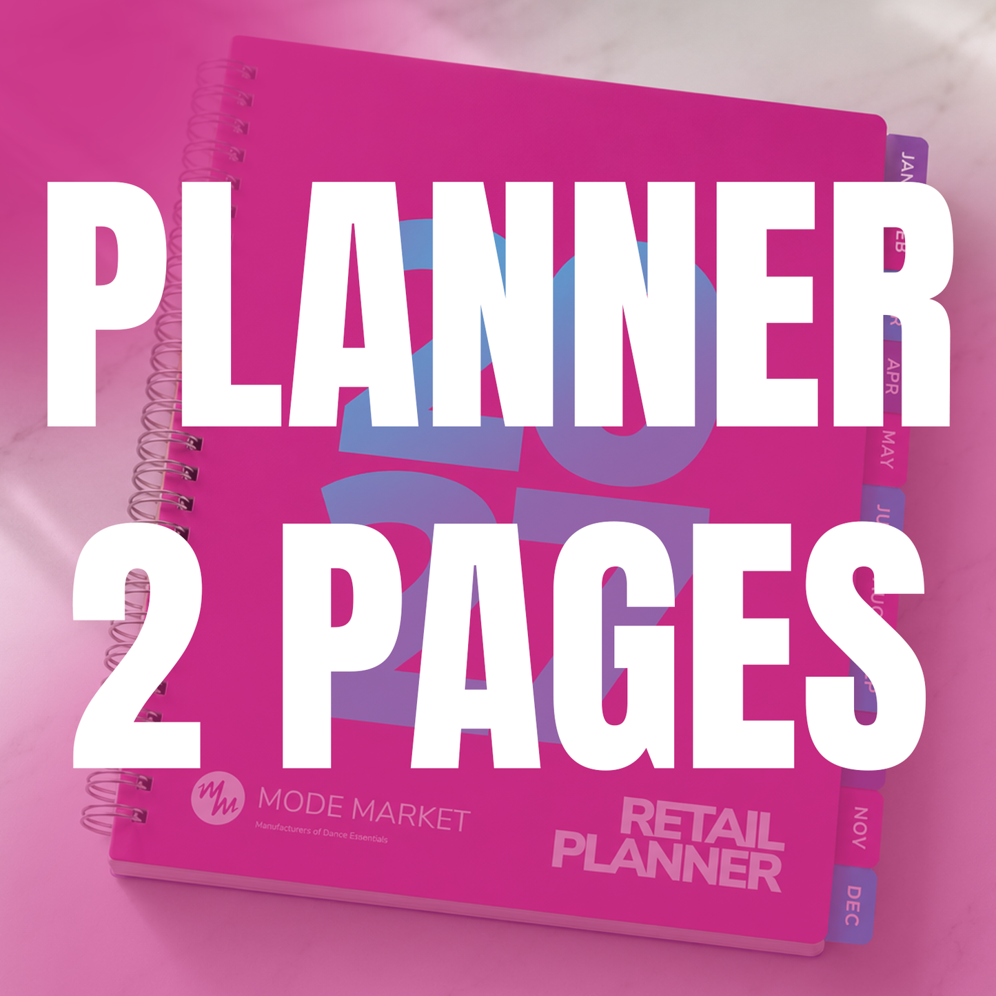 Dance Retail Planner Ad Space