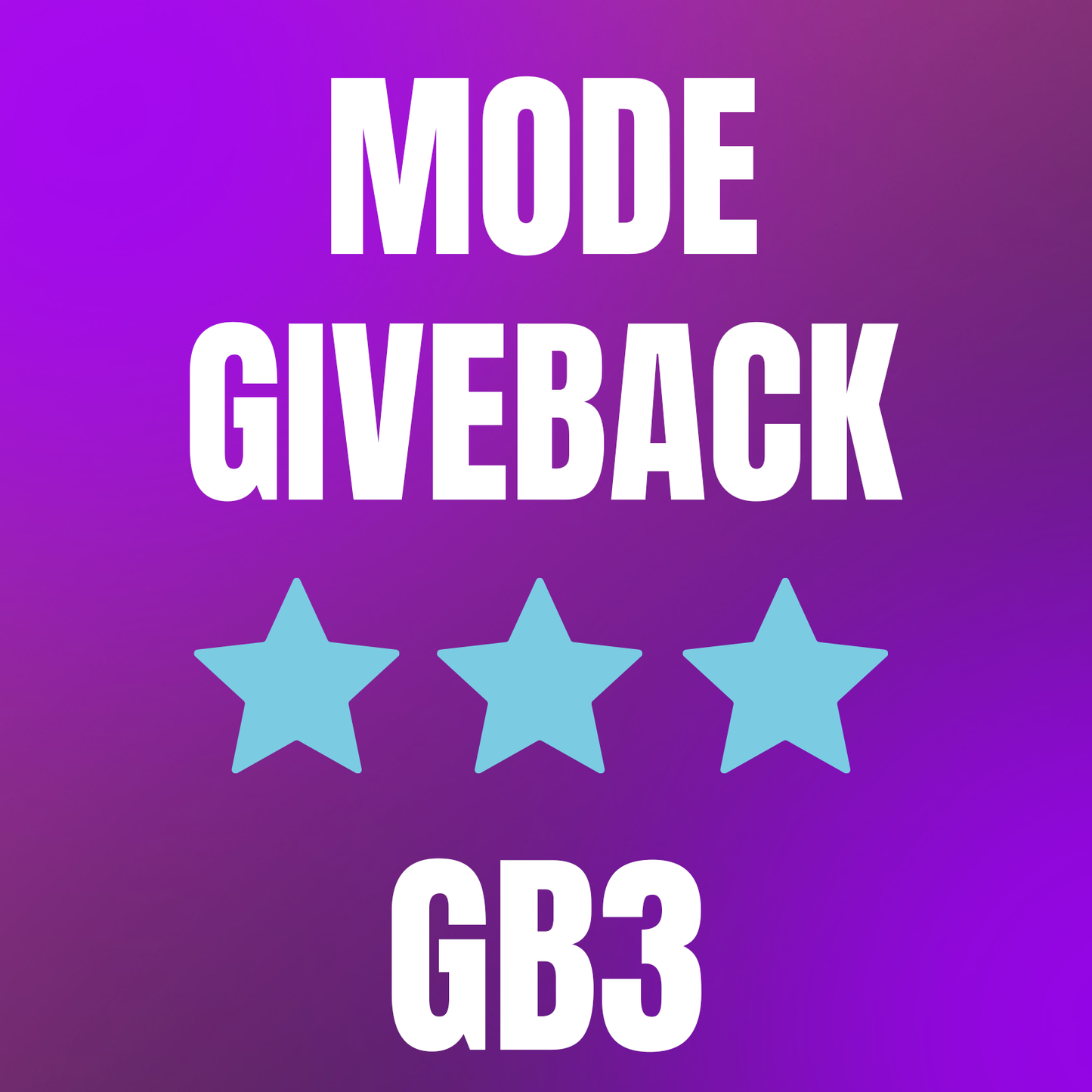 GB3 - $300 value