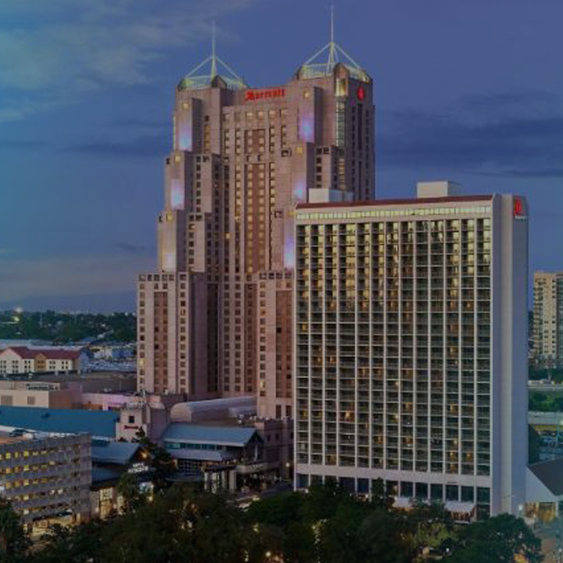 Marriott Rivercenter on the river walk